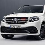Calandre logo AMG GLS X166 Original Mercedes-Benz
