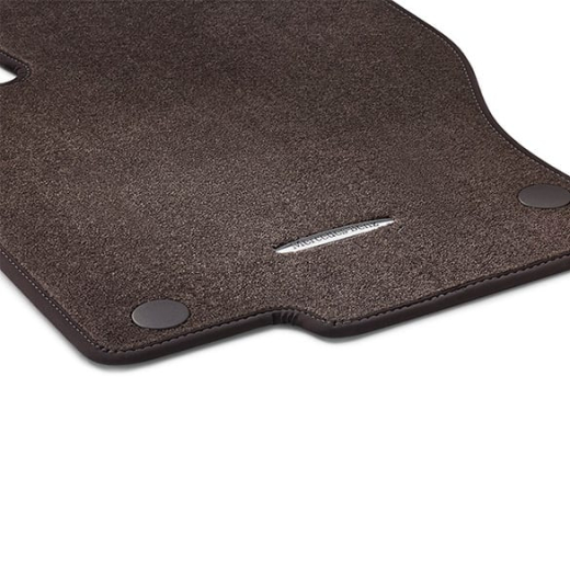 Tapis voiture velours espresso brun GLE W166 Mercedes-Benz d'origine | A1666800048 68 8T47 GLE
