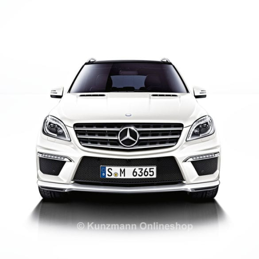 Pare-choc avant ML63 AMG W166 avec feux de jour LED | 166-AMG63-FRONT