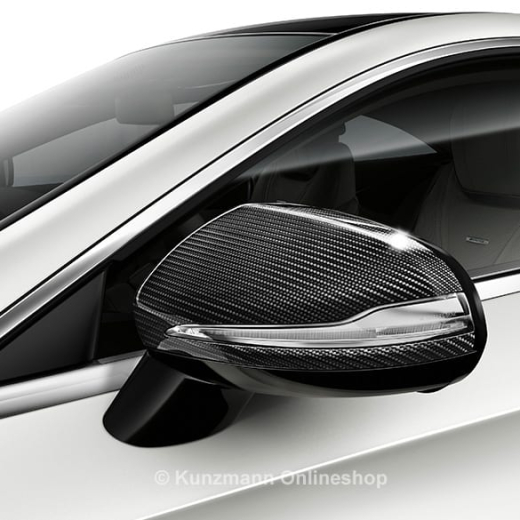 Jeu de cache rétroviseur carbone AMG S-Klasse Coupé C217 original Mercedes-Benz | C217-Carbonspiegel