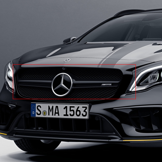 Enjoliveur AMG de calandre noir GLA 45 AMG Yellow Night Edition Original Mercedes-Benz | A1568883700
