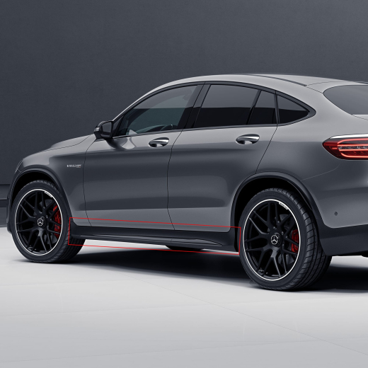 Kit de bas de caisse GLC 63 AMG | SUV & Coupé X253/C253 | Original Mercedes-Benz | GLC-Seitenschweller-AMG