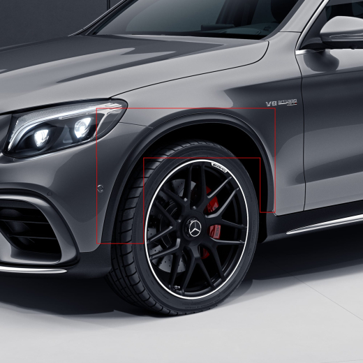 Élargisseur d'aile GLC 63 AMG | X253 / C253 | Original Mercedes-Benz | GLC63-radlaufv-va