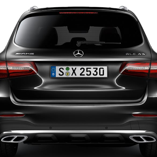 Logo AMG hayon GLC SUV X253 & Coupé C253 original Mercedes-Benz | A2538175000
