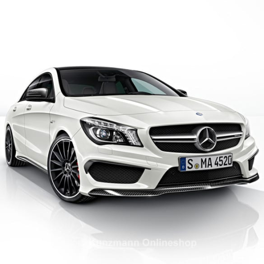 Lèvre de becquet avant CLA 45 AMG | pack carbone | Original Mercedes-Benz | cla-front-lippe-carbon