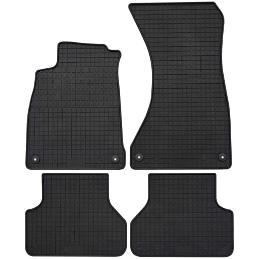 Alfombrillas de goma Petex Audi A5 4 piezas negro | 13410-A5