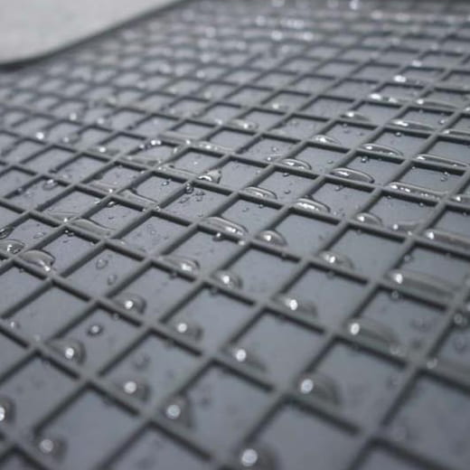 Alfombrillas de goma Petex VW Taigo 4 piezas negro | 66410-Taigo