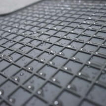 Petex Gummimatten Fußmatten KIA Carens 4-teilig Schwarz | 98811-Carens