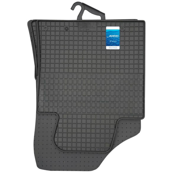Petex Gummimatten Fußmatten KIA Ceed JD 4-teilig Schwarz | 98911-CeedJD