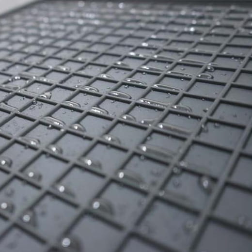 Petex Gummimatten Fußmatten VW Golf 5 4-teilig Schwarz | 61110-Golf5