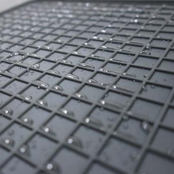 Petex Gummimatten Fußmatten VW Golf 8 Variant 4-teilig Schwarz | 61511-Golf8