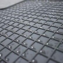 Petex Gummimatten Fußmatten VW up! 4-teilig Schwarz | 62510-Up