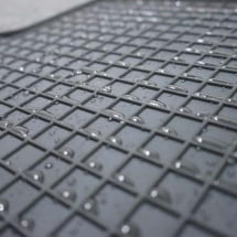 Petex Rubber floor mats Audi A3 4-piece black | 11210-A3