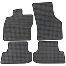 Petex Rubber floor mats Audi A3 4-piece black | 11210-A3