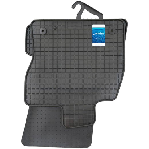 Petex Rubber floor mats Audi A3 4-piece black | 11210-A3