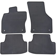 Petex Rubber floor mats Audi A3 4-piece black | 11310-A3