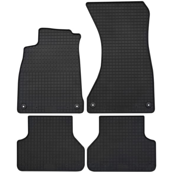 Petex Rubber floor mats Audi A4 B9 4-piece black