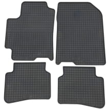 Petex Rubber floor mats KIA Stonic YB 4-piece black | 98712-Stonic