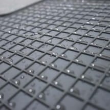 Petex Rubber floor mats KIA Stonic YB 4-piece black | 98712-Stonic