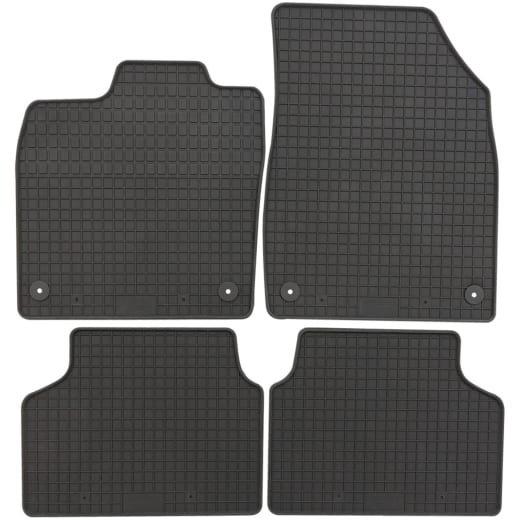 Petex Rubber floor mats VW ID.3 4-piece black | 65210-ID3