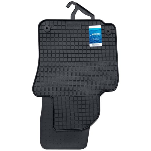 Petex Rubber floor mats VW Scirocco 4-piece black | 61110-Scirocco