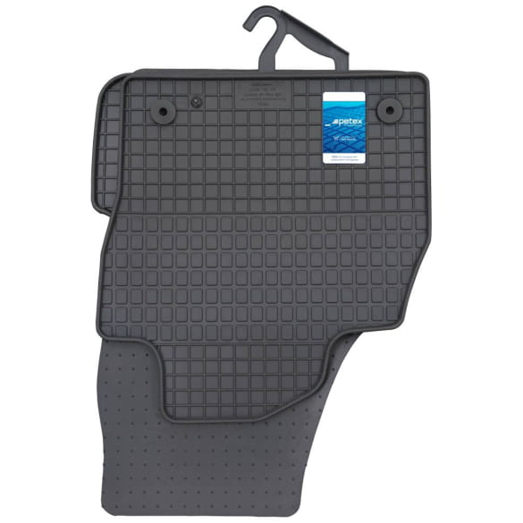 Petex Rubber floor mats VW T-Cross 4-piece black | 66410-T-Cross