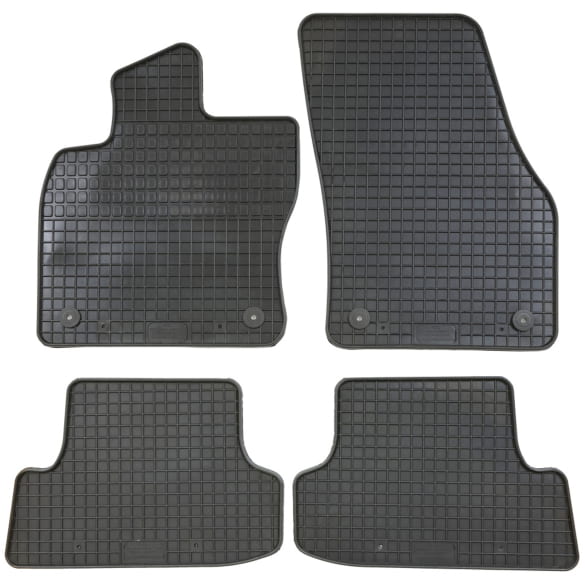 Petex Rubber floor mats VW T-Roc A1 4-piece black