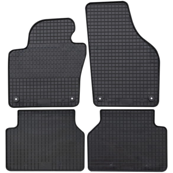 Petex Rubber floor mats VW Tiguan I 4-piece black