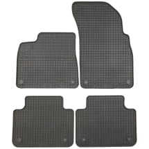 Petex Rubber floor mats VW Touareg III 4-piece black | 65410-Touareg