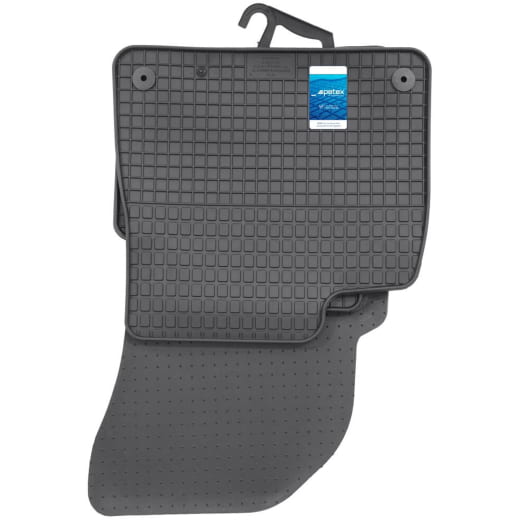 Petex Rubber floor mats VW Touareg III 4-piece black | 65410-Touareg