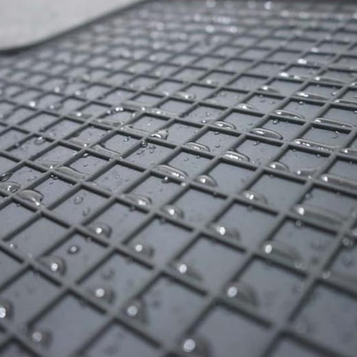 Petex Rubber floor mats VW up! 4-piece black | 62510-Up