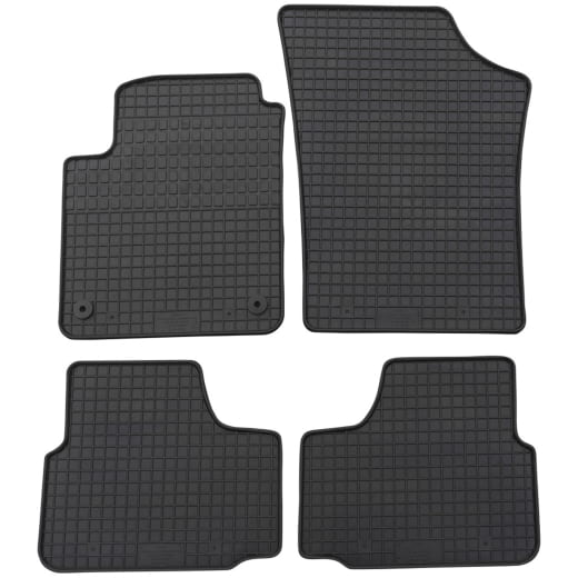 Petex Rubber floor mats VW up! 4-piece black | 62510-Up