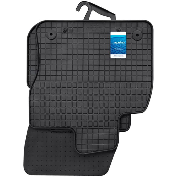 Petex rubberen automatten VW Tiguan II 4-delig zwart | 63810-Tiguan