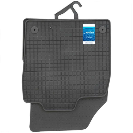 Tapis caoutchouc Petex VW ID.3 4 pièces noir | 65210-ID3