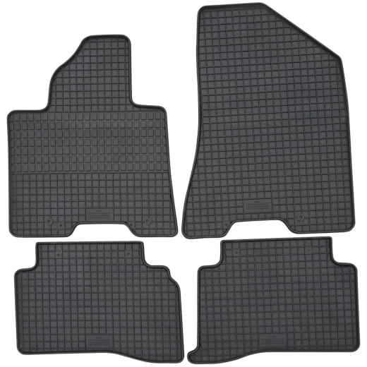 Tappetini in gomma Petex Kia Sportage QL 4 pezzi Nero | 98512-Sportage