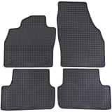 Tappetini in gomma Petex VW Polo VI 4 pezzi Nero