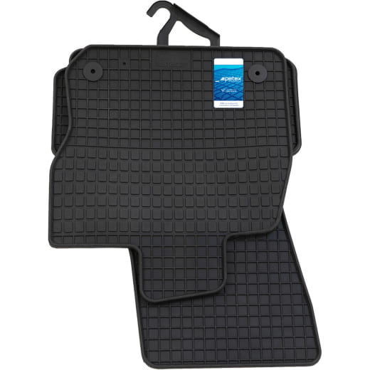 Tappetini in gomma Petex Audi A3 4 pezzi Nero | 11410-A3