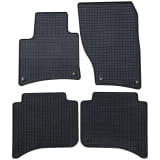 Tappetini in gomma Petex VW Touareg II 4 pezzi Nero