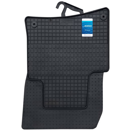Tappetini in gomma Petex VW Touareg II 4 pezzi Nero | 63410-Touareg