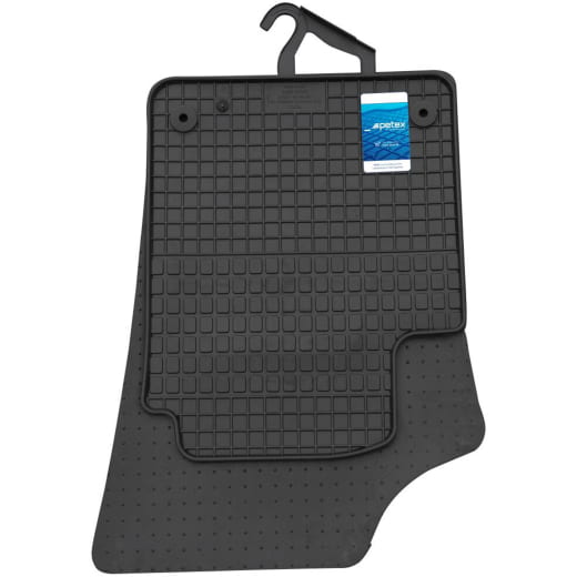 Tappetini in gomma Petex VW up! 4 pezzi Nero | 62510-Up