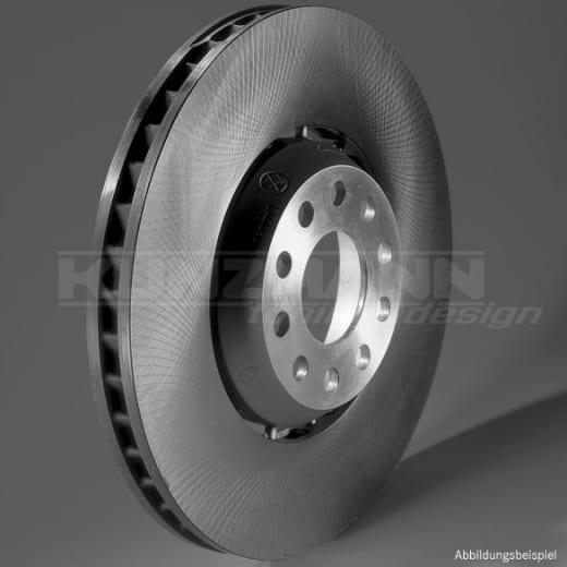 Jeu de disques de frein arrière VW Audi 8N0615601B | 8N0615601B