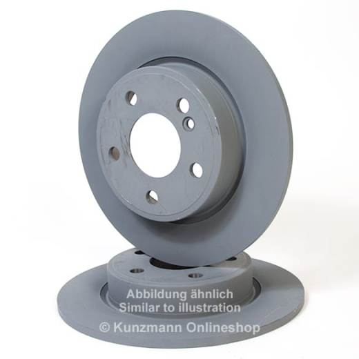 Juego de discos de freno traseros | Clase A W176 | Original Mercedes-Benz | bremse-hinten-w176