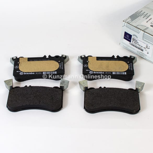 Pastillas de freno delanteras 45 AMG | Original Mercedes-Benz | bremsbelag-vorne-W176-45AMG