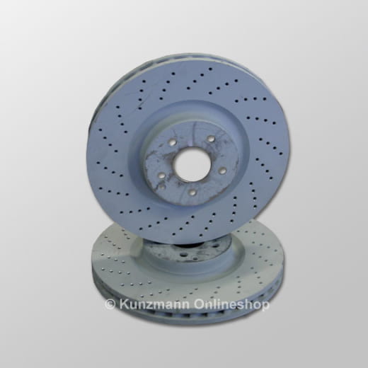 Juego de discos de freno delanteros | E55 AMG W211 | Mercedes-Benz original | A2214211812 07 | A2214211812 07