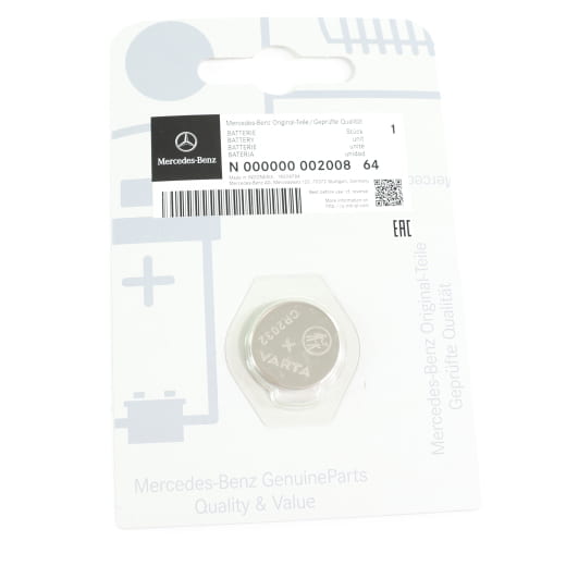 Batterie 3V CR2032 pile pour clé original Mercedes-Benz | N000000002008 64
