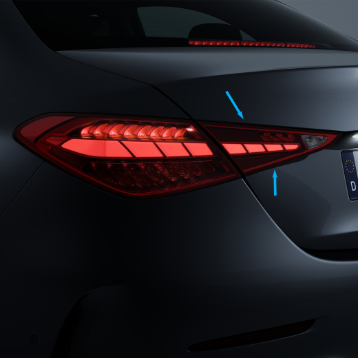 Piloto trasero LED estático izquierda interior Clase C W206 | A2069063900