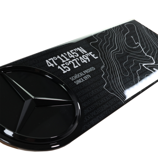 Placa de montaje estrella Mercedes Schöckl G-Klasse W463A Original Mercedes-Benz | A4638908700