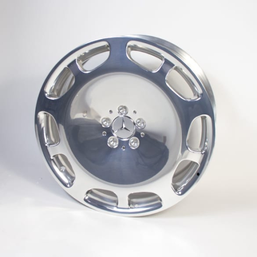 Set di cerchi forgiati Maybach da 20 pollici lucidati a specchio Classe S X222 originale Mercedes-Benz | A22240116/7007X15-Satz