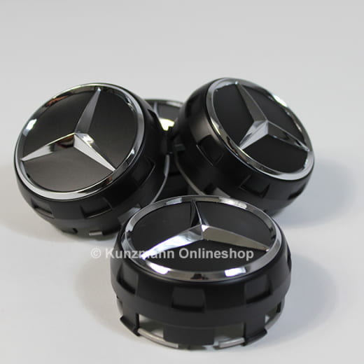 Coprimozzo AMG | design a chiusura centrale | nero opaco | A0004000900 9283
