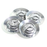 Coprimozzo AMG copertura ruota forgiata AMG GT C190 argento Original Mercedes-Benz